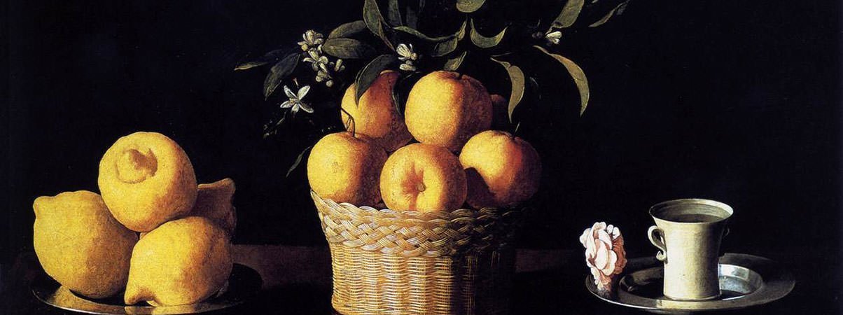 Still Life with Lemons, Oranges and a Rose